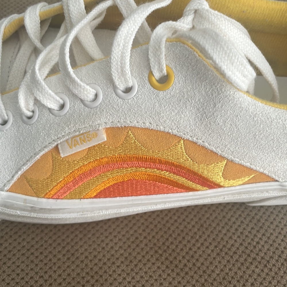 New Vans Lampin 86 DX Anaheim Factory Sun/Marshmallow Sneakers - Picture 7 of 8